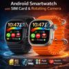 Смарт-часы Android с 8 ГБ ОЗУ + 128 ГБ памяти, 2,26-дюймовым AMOLED-экраном, Wi-Fi, GPS и контролем доступа NFC.