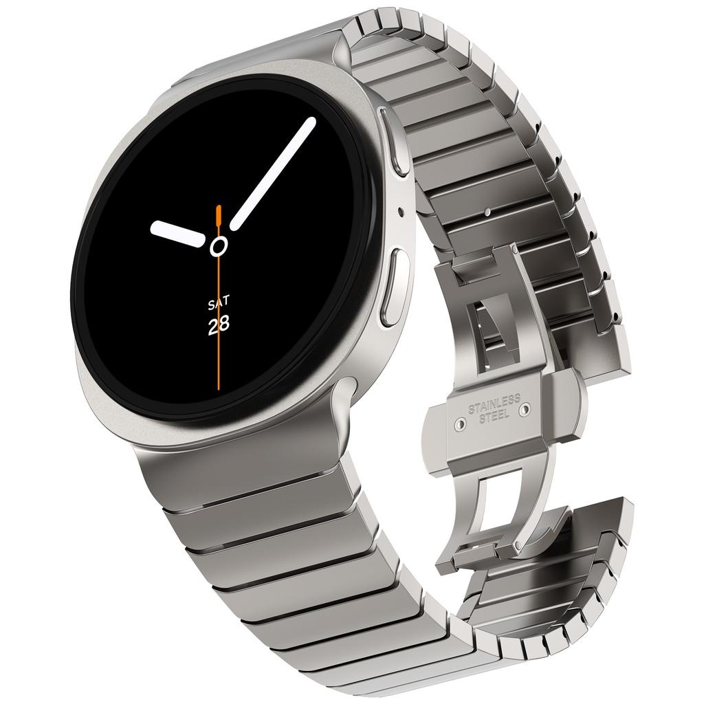 No Gaps Stainless Steel Band for Samsung Galaxy Watch 8 Classic 46mm 44mm 40mm Metal Strap for Galaxy Watch Ultra 2025 Wristband