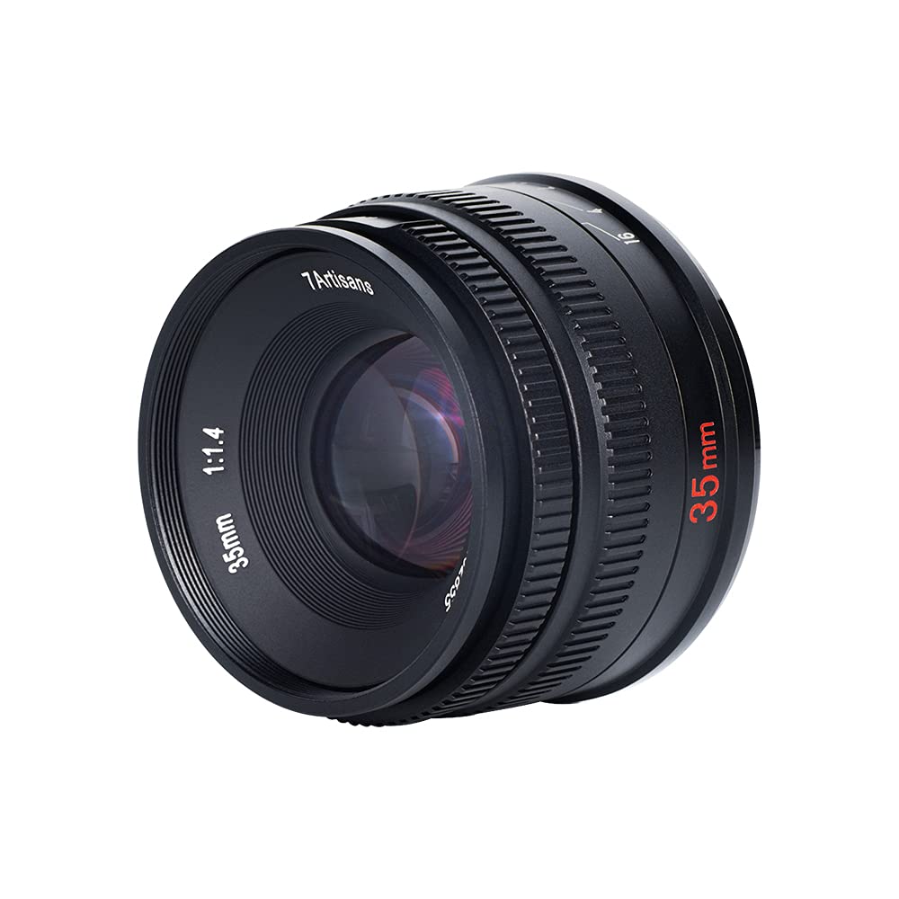 7artisans 35mm Mark Manual Focus Fixed Lens Large Aperture Compatible with Nikon Z Mount Camera Z50Z6 Z7 Z6II F1.4 IIAPS-C