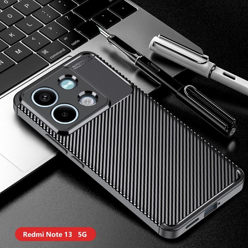 Силиконовый чехол из углеродного волокна для Xiaomi Redmi 13C 12C Note 13 POCO X6 Pro Plus Samsung Galaxy A15 A25 A05S A14 S24 Ultra OnePlus 12 11 5G 4G чехол для телефона