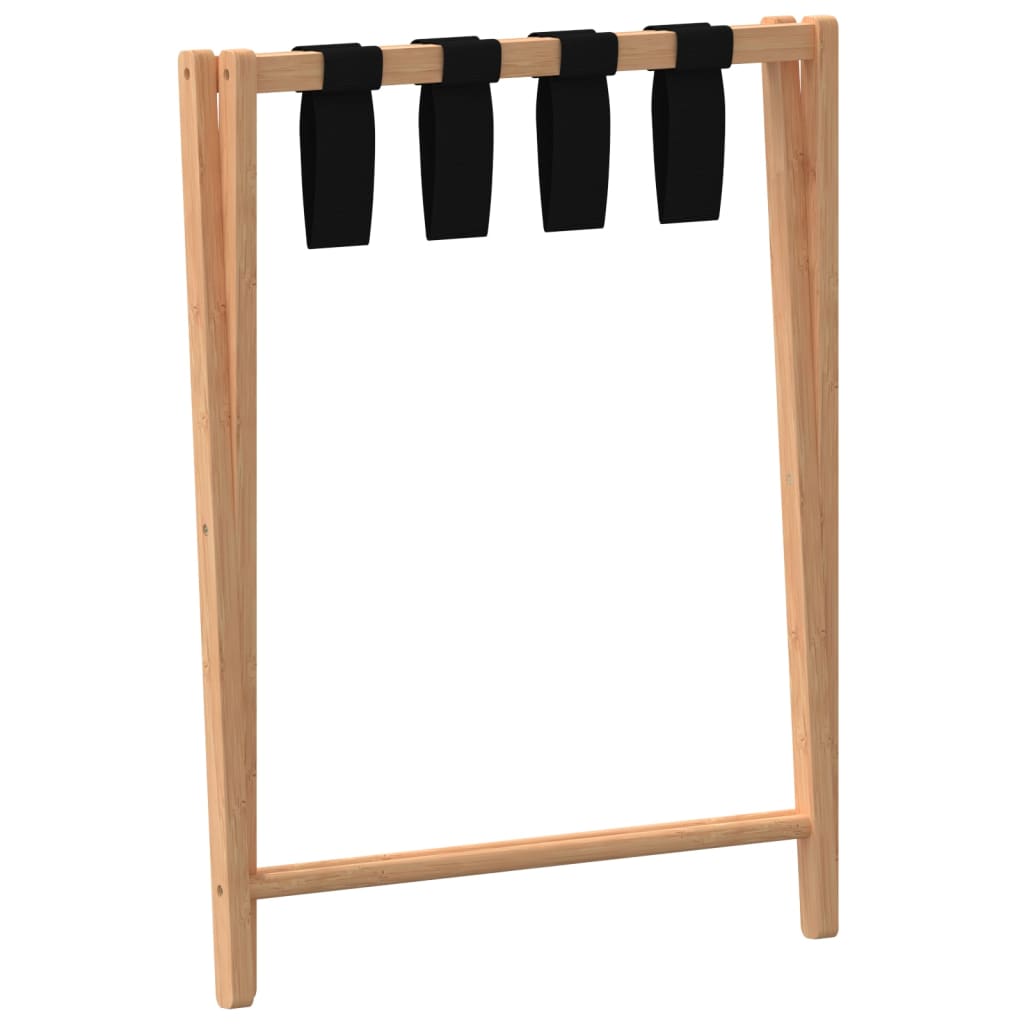 Luggage Rack 68.5 x 38 x 58 cm Bamboo