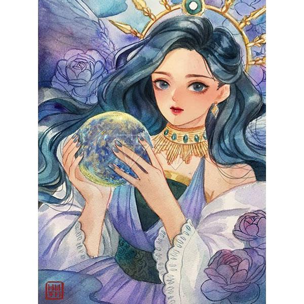 5D DIY комплект алмазной живописи краска мультфильм комиксы девушка ангел принцесса полная квадратная и круглая вышивка мозаика вышивка крестиком домашний декор