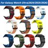 Silicone Breathable Band For Samsung Galaxy Watch Ultra2 2026 Strap Bracelet For Samsung Watch Ultra 47mm 2025/2024 Sports Watchband Accessory