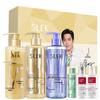 Slek Glistening Gold Oil Control Anti-Dandruff Hair & Body Care Luxury Gift Set