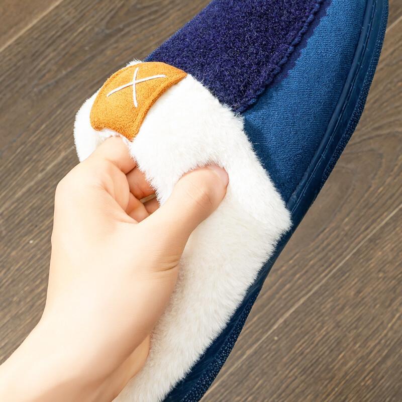 Арктические пушистые тапочки для мужчин - Сверхпрочный фланелевый верх с подушкой из пены с эффектом памяти, нескользящая подошва из ТПР и плюшевое тепло для использования в гараже/охотничьей хижине