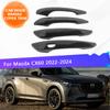 For Mazda CX60 CX 60 CX-60 KH 2022~2024 Car Door Handle Cover Trim Scratchproof Chromium Styling Exterior Parts Car
