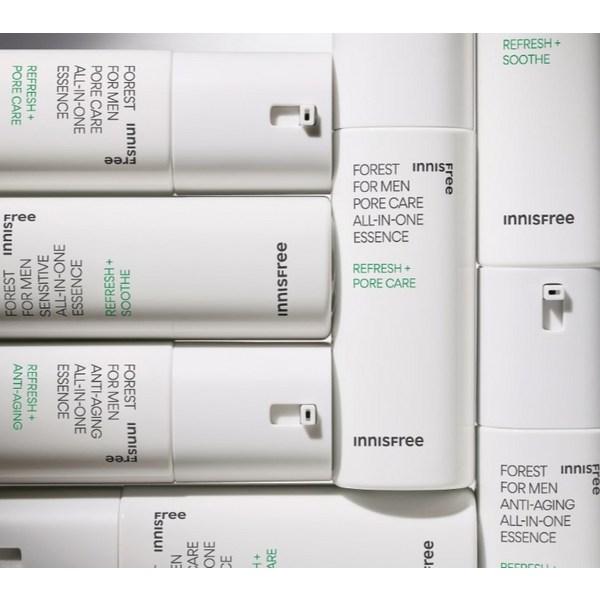 Innisfree Forest Pore Care All-in-One Essence, 1 Ea, 100ml, Korea Best Mens Cosmetics
