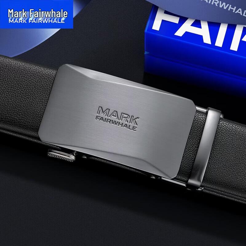 Mark Fairwhale Men's Automatic Buckle Leather Belt