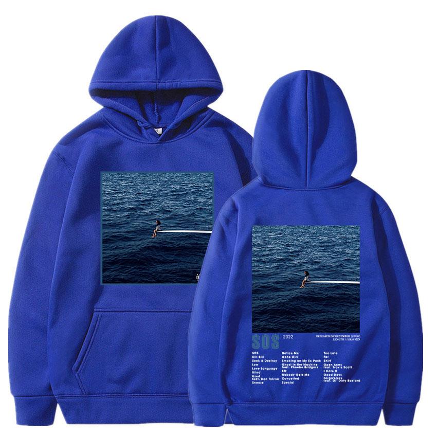 SZA новый музыкальный альбом SOS графическая толстовка унисекс женская мода винтажные толстовки оверсайз хип-хоп толстовки в стиле Харадзюку уличная одежда унисекс