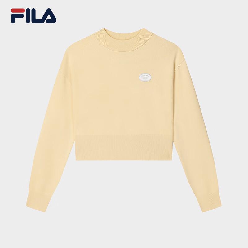 Fila Женский укороченный вязаный пуловер, зима 2024
