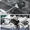Multifunctional Car Scraper Window Wiper Extendable Glass Brush Squeegee for Car Windshield Rearview Mirror Cleaning Tools