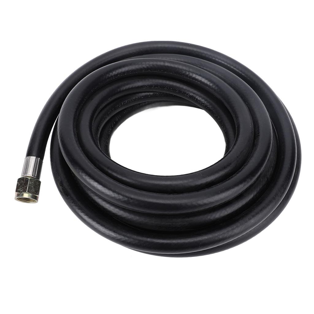 High Pressure Gas Line Hose QCC1 20ft 38in Female To 18in MNPT RV Gas Line for Grill Fire Pit