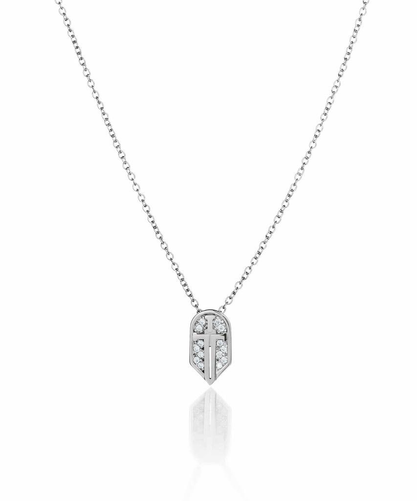 Trencadism Tm Necklace 14K Gold Necklace Tm_Necklace_Tmn13Sw