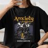 Anxiety Asylum Comfort Colors T-Shirt, Funny Halloween Ghost Tee