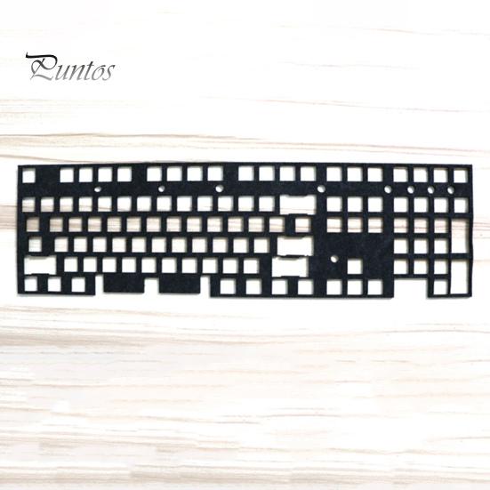 Тихие клавиатуры Демпфирующая пенная прокладка Клавиатурные переключатели Подушечка-глушитель для механической клавиатуры 60/84/87/96/104/660/980