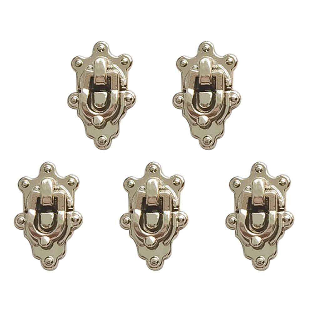 5 шт. Мини DIY Ручной 4 цвета Кукольный чемодан Застежка Высокое качество Детали для кукольных сумок Кукольные аксессуары