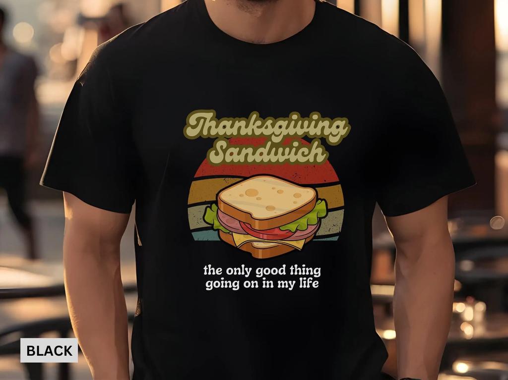 Thanksgiving T Shirt For Holidays Funny Holiday Season Friends Lover Retro Mom Dad