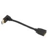 Кабель-удлинитель Displayport версии DP1.4, угловой 90 градусов, адаптер-удлинитель Displayport «папа» — Displayport «мама» для 8k 60 Гц, 4k 144 Гц