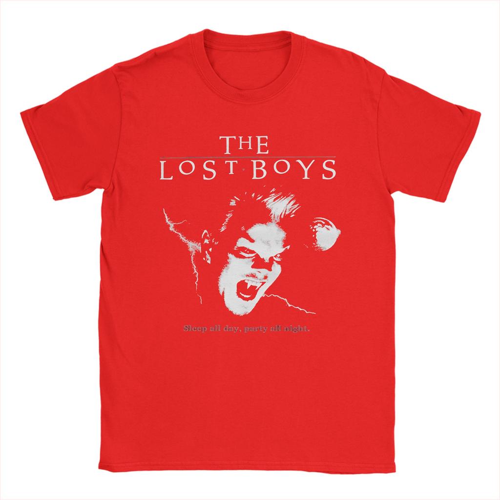 The Lost Boys Men T Shirts Vintage Tee Shirt Short Sleeve Crew Neck Tshirts 100 Cotton Birthday Present Clothes