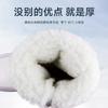 Womens Winter Mid-Calf Snow Boots Non-Slip Warm Fleece Lined Plus Size Casual Shoes
