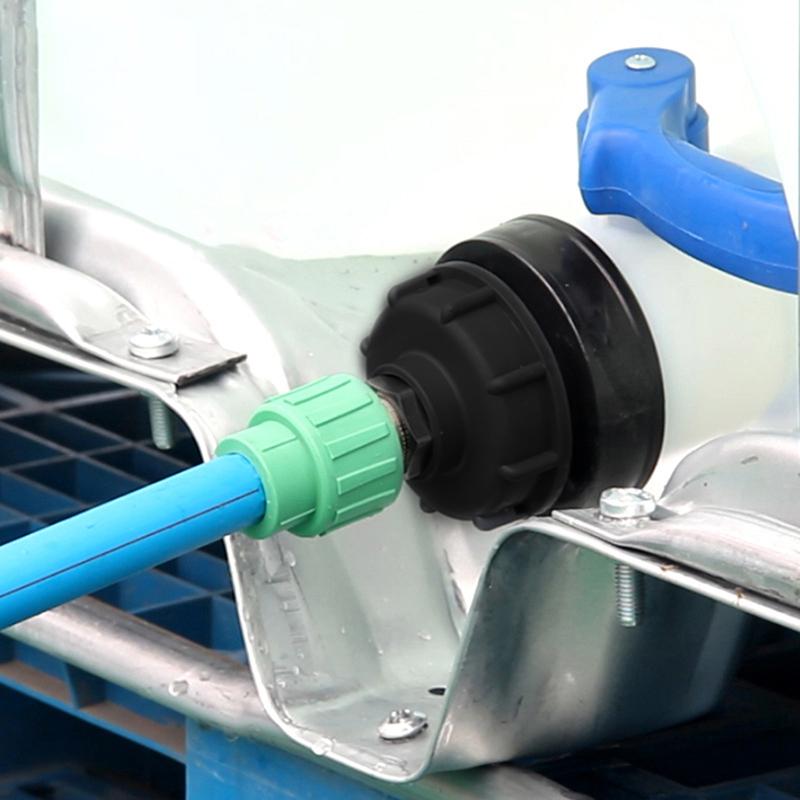 Ibc Tank Fittings S60X6 Coarse Threaded Cap To 1/2" 3/4" 1" Adaptor Connector