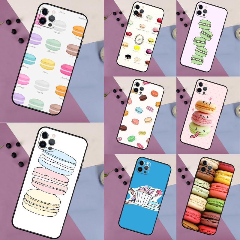 Macarons Cake Dessert For Samsung Galaxy A16 A26 A36 A56 A06 A53 A33 A13 A12 A32 A52 A55 A35 A15 A54 A34 A14 Case