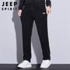 JEEP SPIRIT Men's Corduroy Straight-Leg Casual Sweatpants