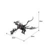 LEQUMOC The Ring Fell Beast Draogon Lord Dark Tower Model Building Blocks Toys For Kids Christmas Gifts Bricks