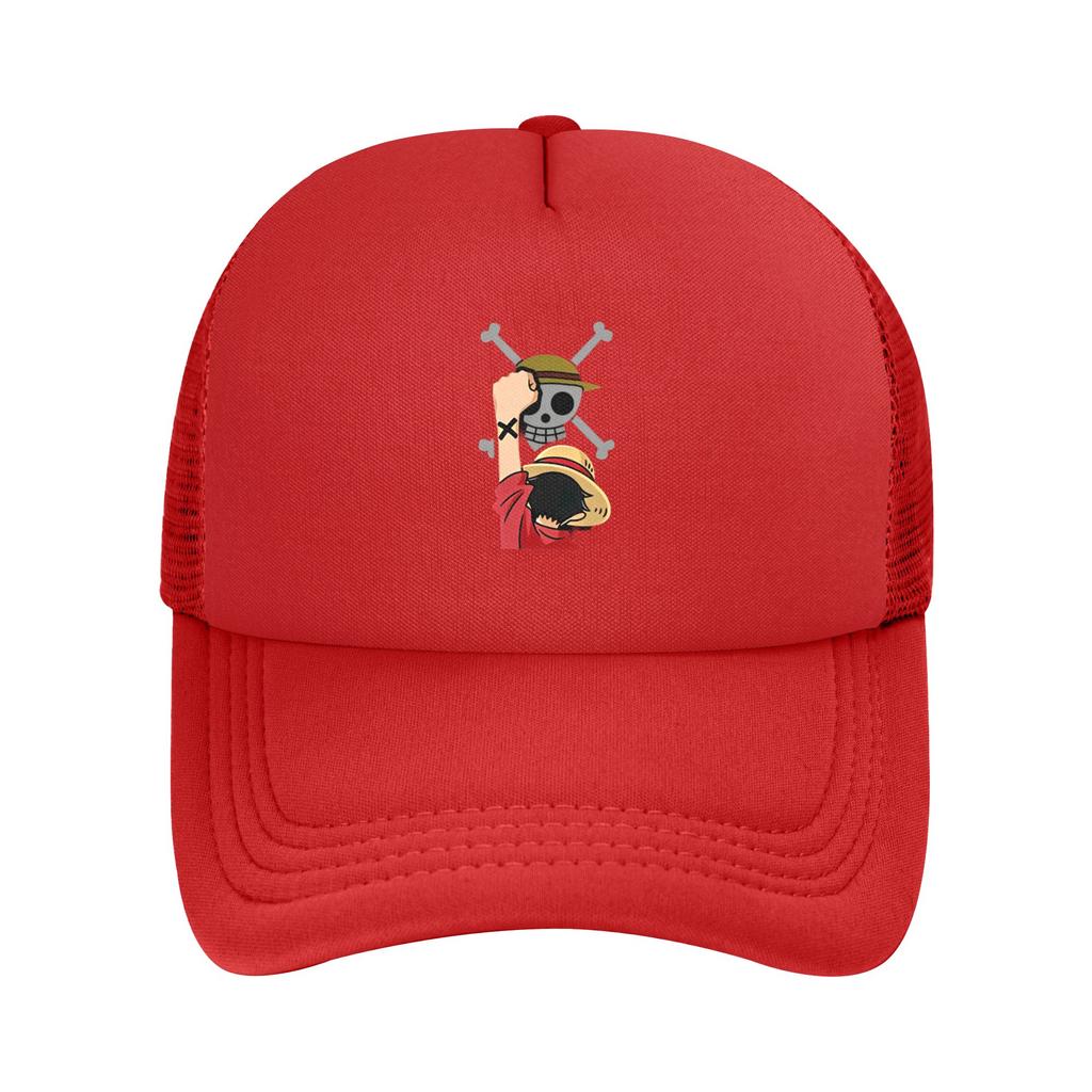 Adult cute Tony Tony Chopper onepieces Trucker Hat HipHop Mesh Baseball Cap Polyester Hats Adjustable Racing Cap Summer