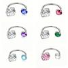 6/9/15pcs Stainless Steel Ear Piercing Jewelry Tool Set Ear Piercing Tool  Personal Ear Piercing