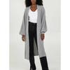 Oversized Long Sleeve Knit Cardigan Sweater Women Winter Loose Fit Plus Size V-Neck Open Front Longline Coat