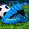 Новые футбольные бутсы сломанные ногти высокие ноги высокие верхние тренировочные молодежные студенческие соревнования AG длинные ногти большой размер
