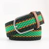Elastic Elastic Braided Belt Student Canvas Needle Buckle Versatile Belt for Men and Women