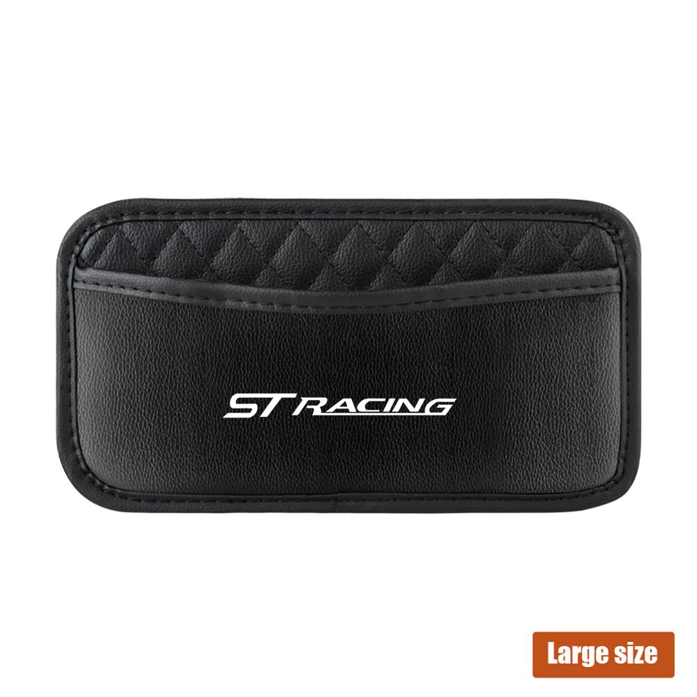 AKS1 Car Storage Bags Seat Back Side Door Stowing Tidying Pocket For Ford STRacing Mustang Edge Focus 2 3 MK2 MK3 MK5 Fiesta MK7 F150