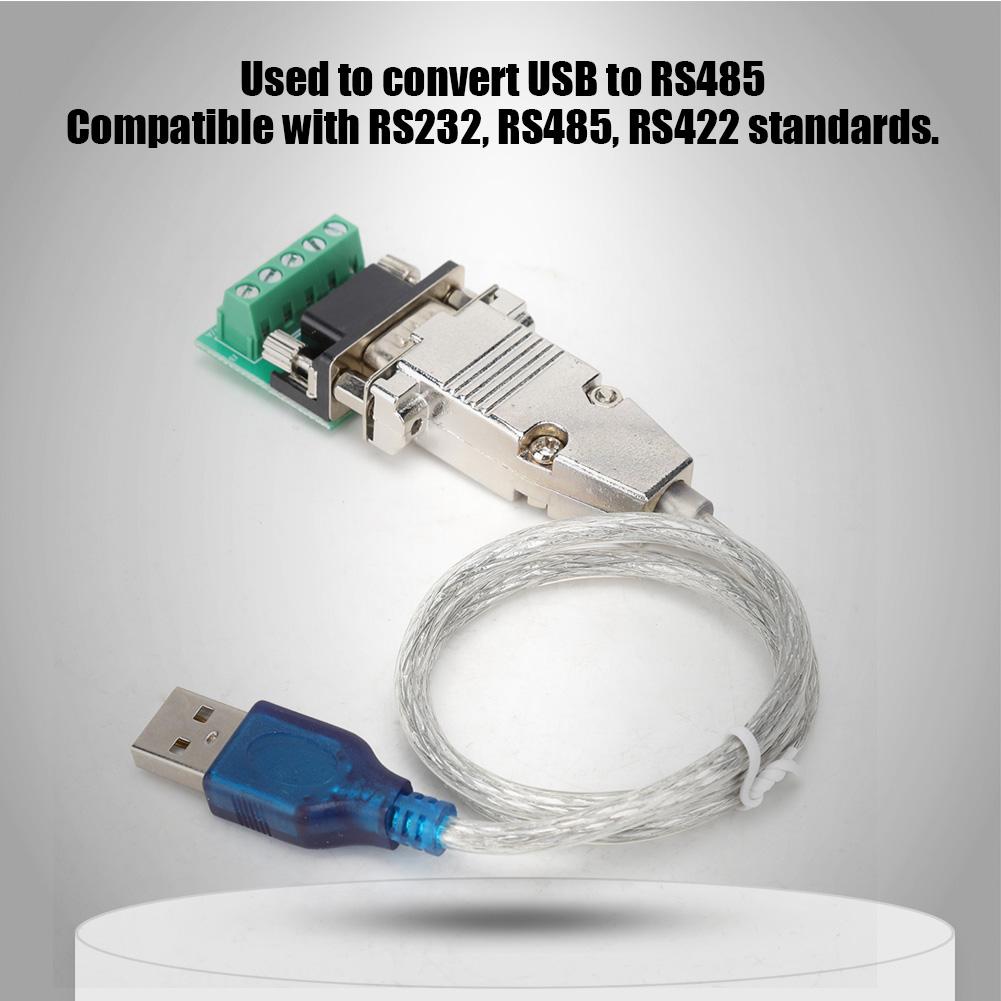 USB To RS485 Adapter Cable Converter Compatible with RS232 RS485 RS422 Standards