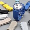 Sibehill 20mm Replacement Silicone Watch Band for Omega and X, Swatch, MoonSwatch, Speedmaster.