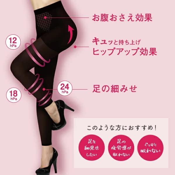 Леггинсы ifan, которые сохранят ваши ноги аккуратными и красивыми, просто надевая их с обтягивающими стопами и сильными компрессионными леггинсами [Носки Iida] Ai-Fan on,