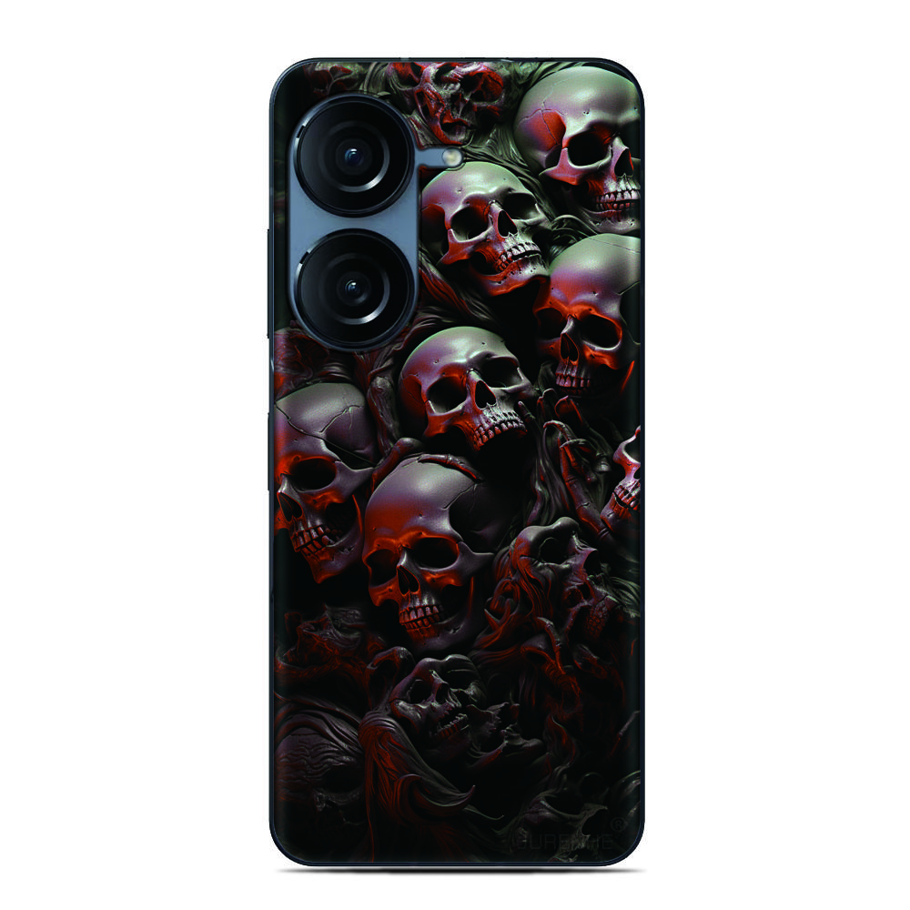 Skull Bone Phone Case For Blackview Wave 9C 8C 6C Shark 9 Color 8 Oscal C80 C70 C60 C30 C20 Pro Flat 2 1C 2C Tiger 13 12 Cover