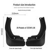 Zhiji Imagination LS6 2026 Car Tire Mudguards - Modified Accessories