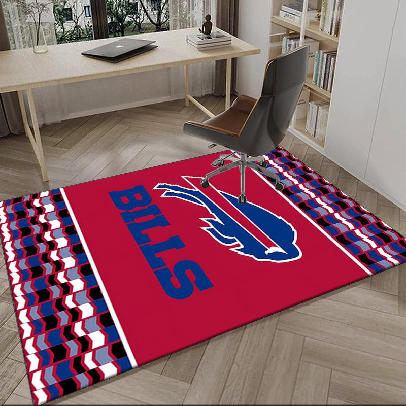 Buffalo basketball Logo Carpet, Kitchen Rugs, Yoga Mat, Non-Slip Mats, Rug for Bathroom, Living Room bedroom, Camping Rugs Christmas Gift
