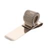 Supplies Triple Orifice Portable Single Hole Double Opening Spring Pen Clip Metal Pencil Holder