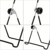 3 Piece Plate Holder Easel, Photo Frame Holder, Adjustable Foldable Tablet Iron Display Stand for Displaying Photos, Plates, Recipes
