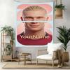 Haaland Custom Your Name Wall Decor Tapestry Art For Pet Memorial Birthdaywedding Party Backdrop Family Gift