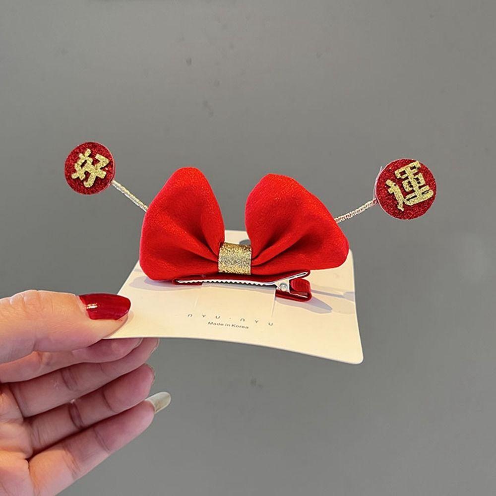 Hair Accessories Cloth Bow Headband Chinese Style Hairpin Bowknot Hair Clip Child Hair Accessories