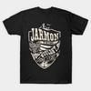 Men Black Print T-shirt Super Large TShirt Its-a-jarmon-thing No-Cut Transfer Paper Print Cotton Tshirt