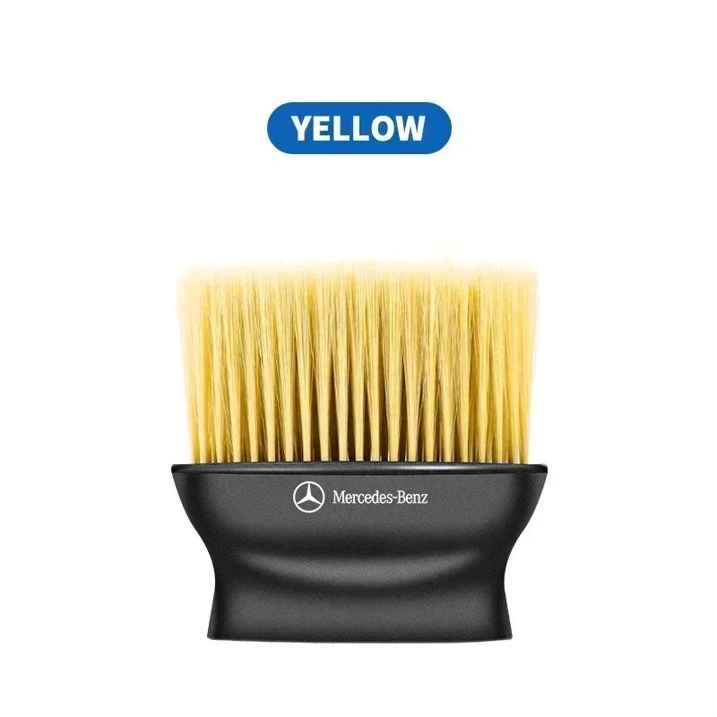 XAXZU1 Hot W221 2025 For Mercedes-Benz 1PCS Car Detailing Dust Sweeping Tools Auto Interior Duster Brushes For Mercedes Benz B/C/E/S Cl QQ51