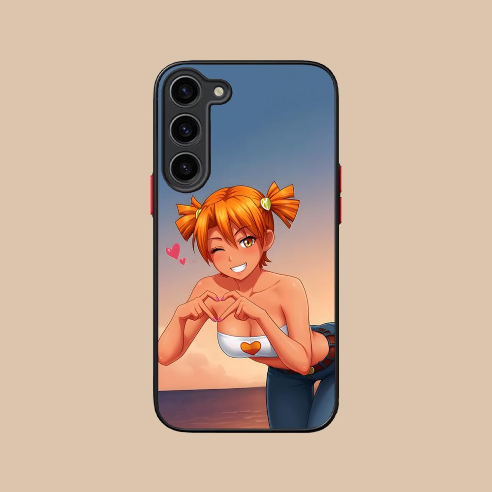 Вечное Лето Алиса Силиконовый Чехол для Мобильного Телефона для Samsung Galaxy S26 S25 S24 S23 S22 S21 Plus FE Ultra Цветной Чехол