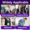 10 PCS Bathroom Passes for Classrooms Include Key Holder and Lanyard, Pink and Blue Bathroom Pass for Women Men, Bathroom Key Chain for Business