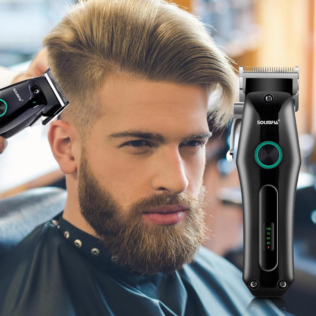 Триммер для бороды для мужчин, электробритва, беспроводные машинки для стрижки волос, бритвы для мужчин, профессиональный набор для бритья