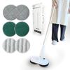 Commoc Rotating Mop Electric Freestanding Cordless Rotating Floor Powerful for Entryway Floor Includes Replacement Pads Cleaner, Mop, Cleaner,